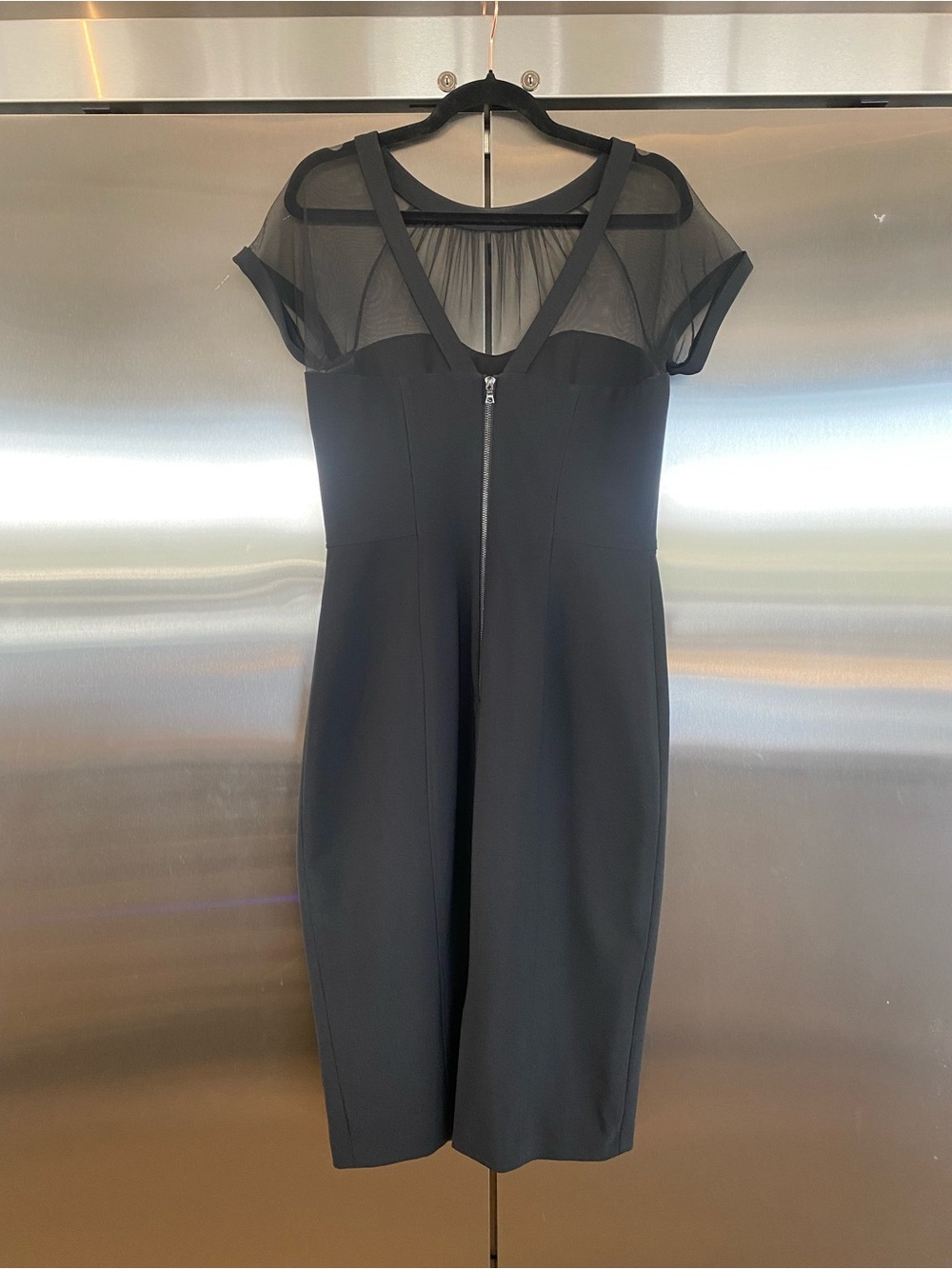 Maggy London-The Illusion Sheath Dress - Picture 2 of 3